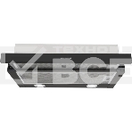 Вытяжка встраиваемая Kuppersberg SlimDual 60 B черный, 60 см, 650 куб. м/ч, 53 дБ, фото 1