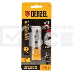 Борфреза по металлу Denzel твердосплавная, параболическая заостренная, тип-G, 12 мм, фото4