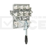 Разъединитель-предохранитель РПС-1 100А левый привод без ППН Basic EKF rps-r-100l, фото 1