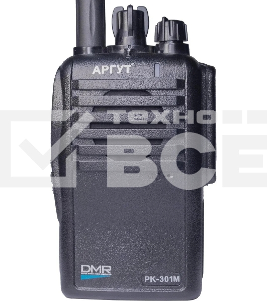 Рация Аргут РК-301М VHF 16кан. до 22.20км компл.:1шт аккум. черный (RU51029)