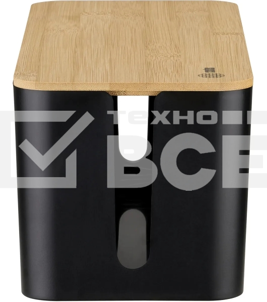 Органайзер Cactus CS-BOX-BL черный/бамбук