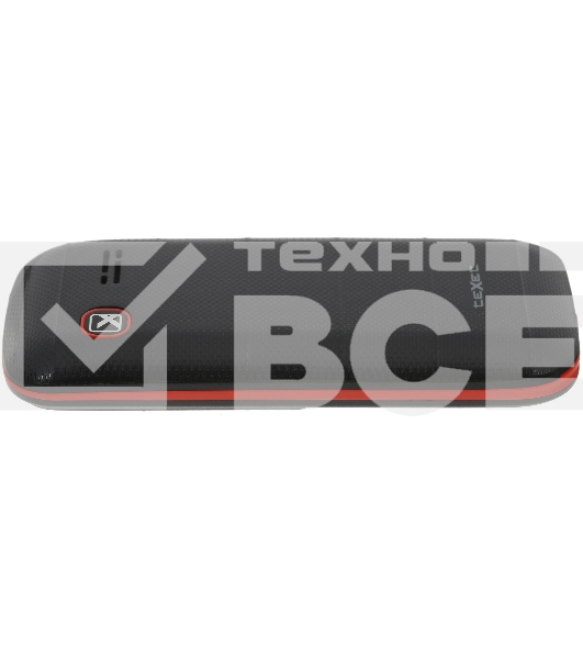 Мобильный телефон Texet TM-130 черный-красный