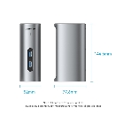 Док-станция Vention TPJH0-EU, USB Type-C, HDMI/VGA/USB/RJ45/SD/3.5мм/PD/DC, USB Type-C, фото3