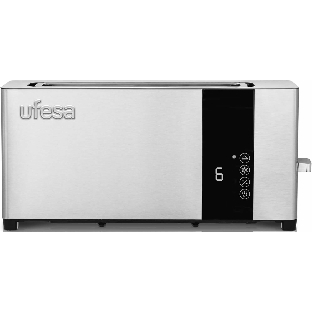 Тостер Ufesa Plus Delux нержавеющая сталь, 1050 Вт, 1 слот