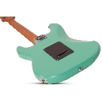 Электрогитара SCHECTER NICK JOHNSTON TRAD-HSS A. GREEN - электрогитара 6-струнная. 22 лада, корпус: ольха, гриф: обоженный клен, накладка черное дерево, на болтах, звукосниматели: HSS Schecter Diamond '78, 2x Schecter Diamond Nick Johnston Single Coil, р, фото6
