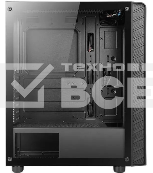 Компьютерный корпус Azza Prime 360E черный без БП ATX 5x120мм 2x140мм 2xUSB 3.0 audio bott PSU