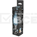 Лампа филам. Gauss Filament 13Вт цок.:E14 свеча св.свеч.бел.нейт. (упак.:10шт) (104801213), фото10