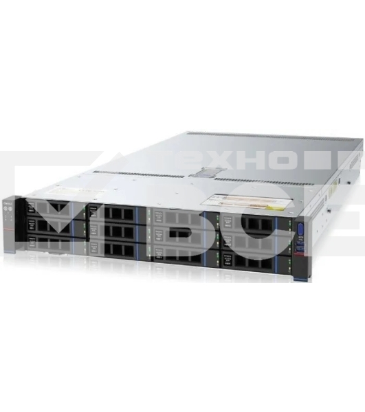 Серверная платформа/ Gooxi SR201-D25RE-G2 2U 25bay server with expander bp, based on AMD 9004 platform 2xPCIe 4.0x16; 4xPCIe 4.0x8 2x 2.5