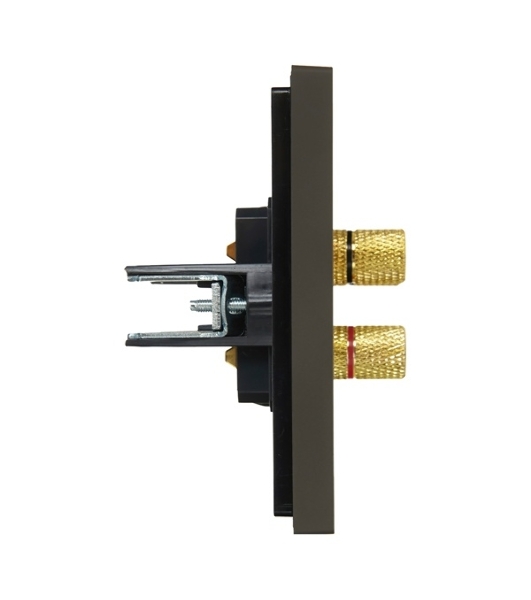 Аудиорозетка 4-мест. IEK FORTE&PIANO FP339 серый