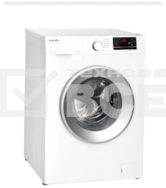Стиральная машина Smile SWMMV 6W1000 белый, загрузка фронтальная 6 кг, 1000 об/мин, класс: А+