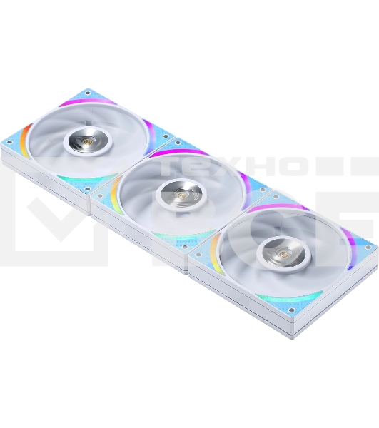 Вентилятор для корпуса Aerocool / Formula Air Bridge Plus WH ARGB белый, 120 мм, 1300 об/мин, 27.2 дБ, 4 pin