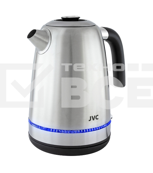 Чайник электрический JVC JK-KE1720 1,7 л, 2200 Вт, серебристый