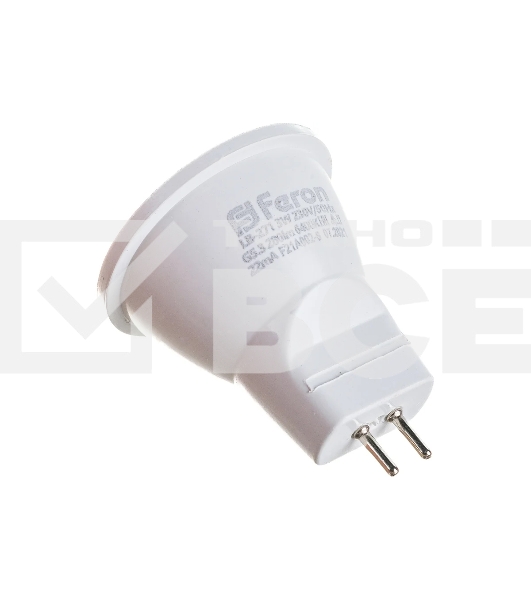 Лампа светодиодная FERON LB-271 (25553) 3 вт 230в G5.3 MR11 дневной