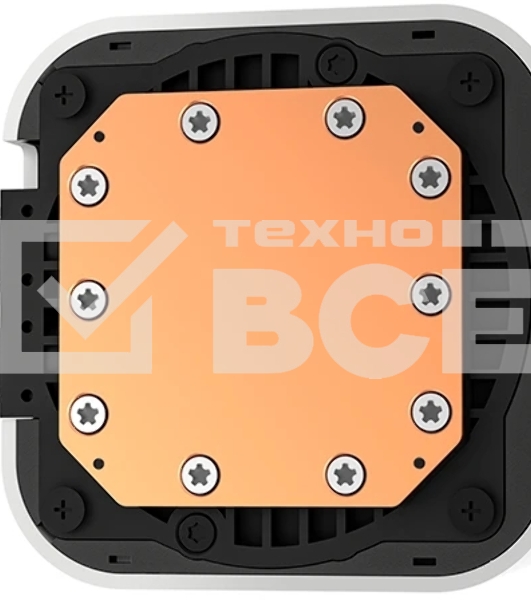 Система водяного охлаждения Deepcool LQ240 Wh ARGB белый 120мм алюминий+медь 2400rpm 38.71db 4-pin 300W