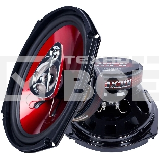 Колонки автомобильные Kicx SP 693 200Вт 92дБ 4Ом 16x23см (6x9дюйм) (ком.:2кол.) коаксиальные трехполосные