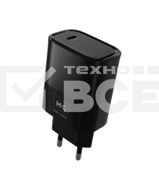 Сетевое зарядное устройство MORE CHOICE (4620202553478) NC67i СЗУ 1Type-C 3.0A PD 20W, черный