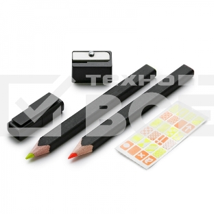 Карандаши цветные Moleskine Highlighter EW2PSFN12, липа, 2 цвета (2шт)