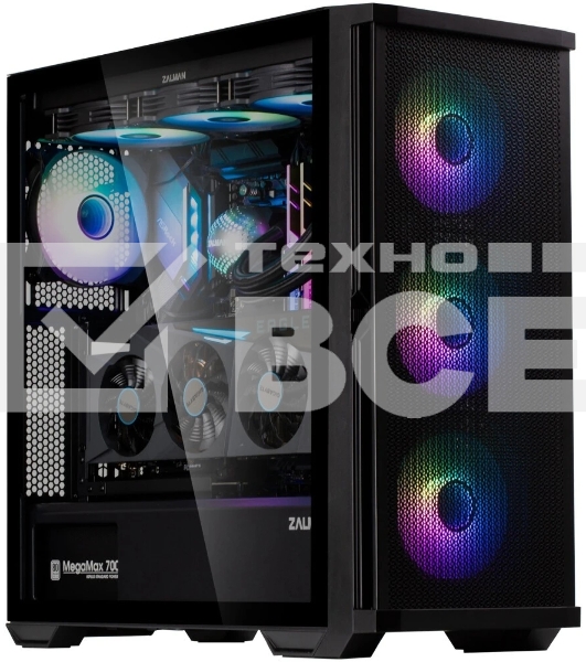 Компьютерный корпус ZALMAN Z10 DUO, ATX, BLACK, WINDOW, 2x3.5