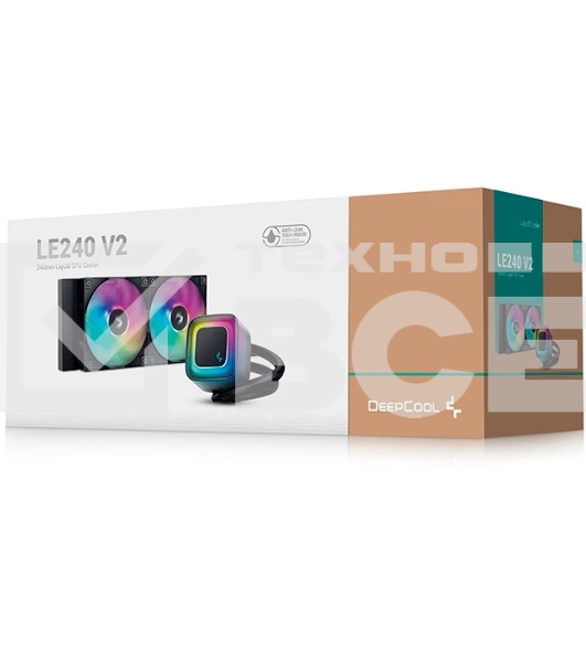 Система жидкостного охлаждения DeepСool LE240 V2 черный (R-LE240-BKAMMC-G-2)