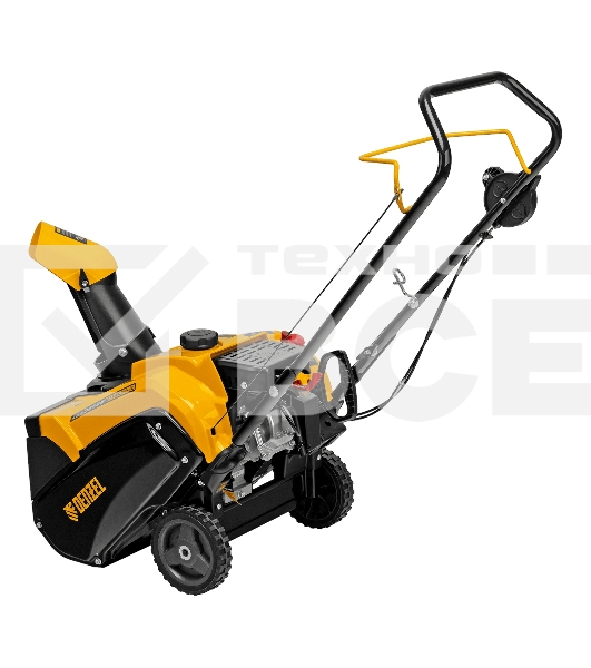 Бензиновая снегоуборочная машина Denzel SB 460 Sled, 99cc, лыжи ручной старт