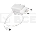 Сетевое зарядное устройство Maxvi A202T 2хUSB 2А 10W + литой кабель Type-C 1.2м, белый, фото2