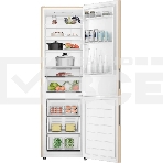 Холодильник Haier CEF538CGG золото двухкамерный 263/105л морозилка снизу, No Frost, фото2