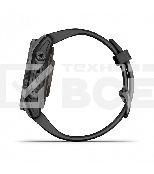 Смарт-часы Garmin Epix Pro Gen 2 Sapphire 30.4мм 1.2' AMOLED корп.черный рем.черный (010-02802-15)