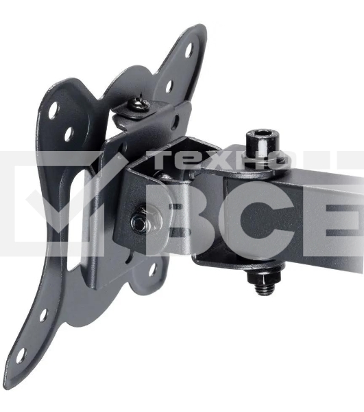 Кронштейн для мониторов Arm Media LCD-T11 черный 15'-32' макс.12кг настольный поворот и наклон верт.перемещ.