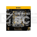 Набор инструментов Denzel 1/2', 1/4', CrV, S2, пластиковый кейс, 122 предмета, фото33