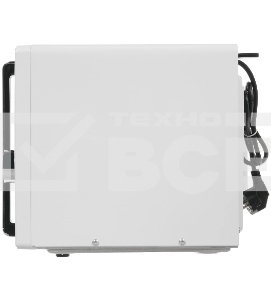 Микроволновая печь Pioneer MW356S белый, 23 л, 800 Вт, переключатели - сенсор, поворотный механизм