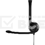 Гарнитура EPOS PC 3 Chat чёрный, проводная, 2 x mini jack 3.5 мм, фото3