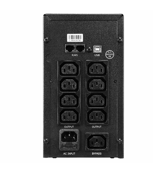 Источник бесперебойного питания Crown CMU-SP1200 COMBO USB/1200 ВА\720 Вт/2 х Euro + 4 х IEC-320 С13 с резервным питанием и фильтрацией, 1 х IEC-320 С13 Bypass
