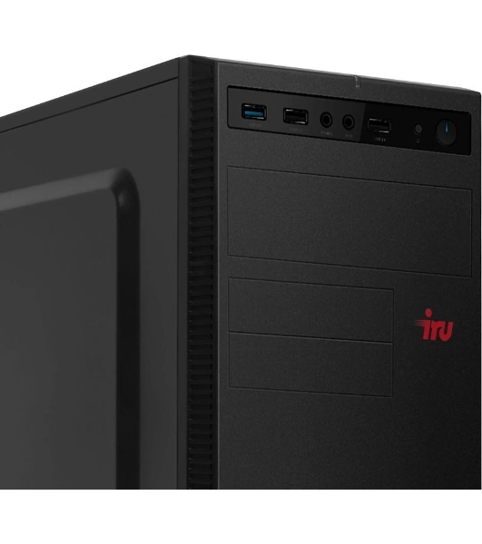 Компьютер IRU Planio 310H6SEV MT i3 12100 (3.3) 16Gb SSD 512Gb UHDG 730 FreeDOS GbitEth 400W черный (RUS) (2112845)