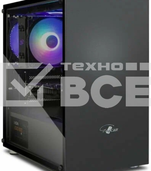 Компьютерный корпус mATX Eurocase M10 черный