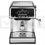 Кофеварка эспрессо BQ CM2000 Steel-Black, исп. кофе - молотый, 1.6 л, 850 Вт, 15 Бар., фото11