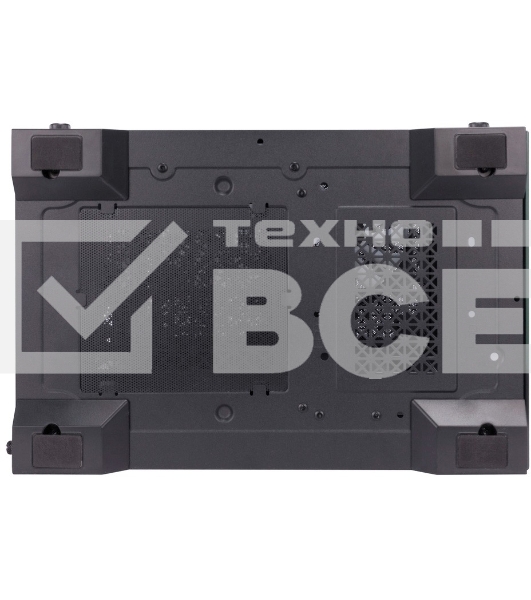 Компьютерный корпус 1STPLAYER MIKU Mi2 Black / mATX / 3x120mm LED fans / Mi2-BK-3F1