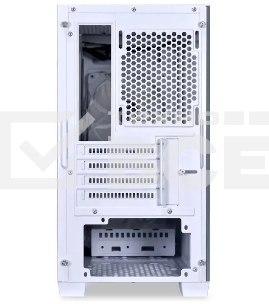 Компьютерный корпус Lian-Li Lancool 205M Mesh белый без БП ATX 2xUSB3.0 audio bott PSU