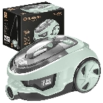 Пылесос Eurostek EVC-KP05С серый/бирюзовый, 400/2600 Вт, уборка сухая, пылесборник контейнер 2.5 л, фото 1