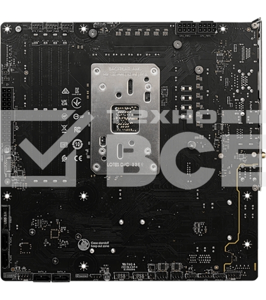 Материнская плата MSI B650M PROJECT ZERO, AM5, AMD B650, 4xDDR5, 4xSATA, 2xM.2, 1xPCIe 4.0 x16, 1xPCIe x1, 1xDP, 1xHDMI, 1x 2.5Gb LAN, 2xUSB-A 2.0, 2xUSB 3.2 Gen 1, 3xUSB 3.2 Gen 2, 3x3.5 мм, 7.1, mATX