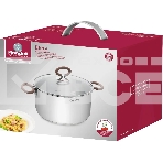 Кастрюля Rondell Etery RDS-1600 5.1л. d=24см (с крышкой) стальной, фото3