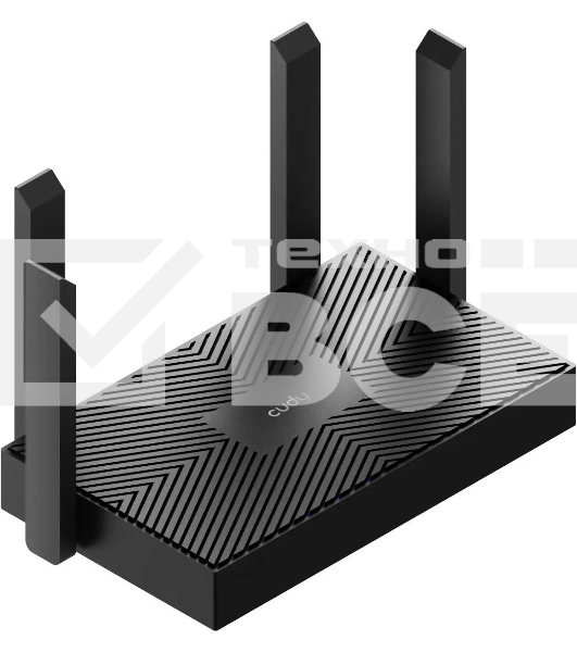 Роутер беспроводной Cudy WR1500 AX1500 10/100/1000 черный