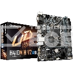 Материнская плата Gigabyte H410M H V2, LGA 1200, Intel H470, 2xDDR4, 4xSATA, 1xM.2, 1xPCI-E 3.0 x16, 2xPCI-E x1, 1xHDMI, 1xVGA, 1x 1Gb LAN, 2xUSB-A 3.2 Gen 1, 4xUSB-A 2.0, 3x3.5 мм, 7.1, Micro-ATX, фото2