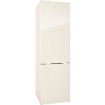 Холодильник HIBERG RFC-400DX NFGY инвертер бежевое стекло двухкамерный 257/94л морозилка снизу, фото5