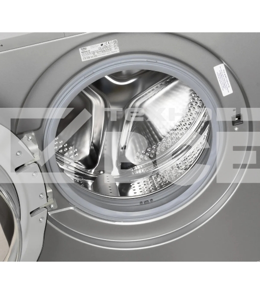 Стиральная машина Beko WSPE6H616S (7322610002) серебристый, загрузка фронтальная 6,5 кг, 1200 об/мин., класс: А++