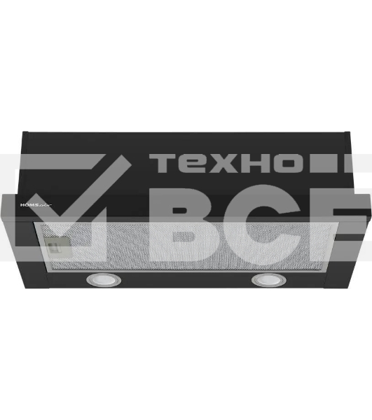 Вытяжка HOMSair FLAT 60 черный