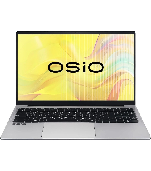 Ноутбук Osio FocusLine F150A-001 серый Ryzen 5 5560U 8Gb SSD256Gb AMD Radeon 15.6' IPS FHD (1920x1080) без ОС WiFi BT Cam 6000mAh