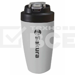 Термокружка Sakura TM-05-500G 0,5л, графит, с труб.