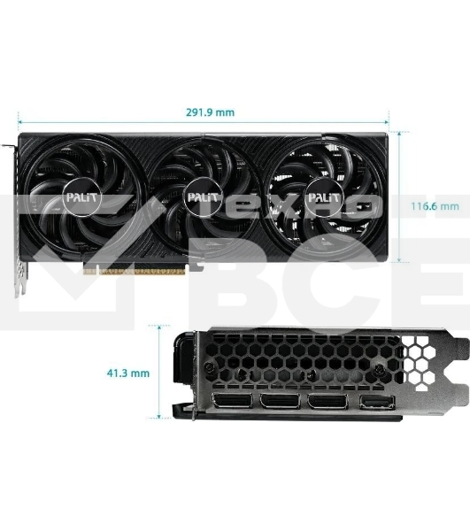 Видеокарта Palit PA-RTX5070 INFINITY 3 12GB  RTX 5070 12Gb 192bit GDDR7 2325/28000 HDMIx1 DPx3 HDCP Ret