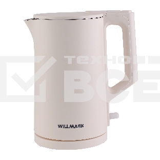 Чайник электрический Willmark WEK-1828PS белый, 1.8 л, 2000 Вт