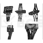 Блок питания KingPrice ATX 350W KPPSU350 (20+4pin) 120мм fan 2xSATA RTL, фото4